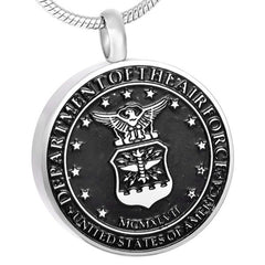 United States Air Force Blue Cremation Urn