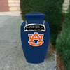 Image of Auburn Tigers Collegiate Football Cremation Urn - Blue