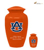 Image of Auburn Tigers Collegiate Football Cremation Urn - Orange,  Sports Urn - Divinity Urns