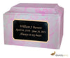 Image of Carnation Cultured Marble Cremation Urn - Divinity Urns
