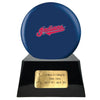 Image of Baseball Cremation Urn with Optional Cleveland Indians Ball Decor and Custom Metal Plaque -  product_seo_description -  Baseball -  Divinity Urns.