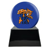 Image of Football Cremation Urn with Optional Kentucky Wildcats Ball Decor and Custom Metal Plaque -  product_seo_description -  Football Team Urns -  Divinity Urns.