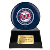 Image of Baseball Cremation Urn with Optional Minnesota Twins Ball Decor and Custom Metal Plaque - product_seo_description - Baseball - Divinity Urns.
