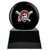 Image of Baseball Cremation Urn with Optional Pittsburgh Pirates Ball Decor and Custom Metal Plaque - product_seo_description - Baseball - Divinity Urns.