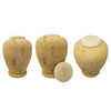 Image of Beige Footprint Biodegradable Sand Urn - product_seo_description - Biodegradable Urn - Divinity Urns.