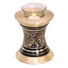 Image of Golden Aura Tealight Cremation Urn -  product_seo_description -  Tealight Urn -  Divinity Urns.