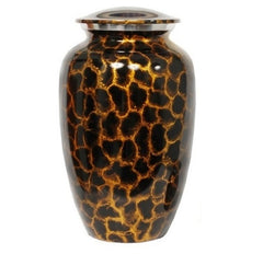 Golden Aura Alloy Cremation Urn -  product_seo_description -  Alloy Urns -  Divinity Urns.
