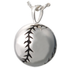 Image of Baseball Stainless Steel Cremation Pendant -  product_seo_description -  Jewelry -  Divinity Urns.