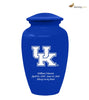 Image of University of Kentucky Wildcats Memorial Cremation Urn - Blue - Divinity Urns