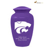 Image of Kansas State Wildcats Collegiate Football Cremation Urn - Purple,  Sports Urn - Divinity Urns
