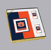 Image of Auburn Tigers Collegiate Football Cremation Urn - Blue, Sports Urn - Divinity Urns