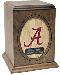 University of Alabama Red Cremation Urn - Divinity Urns