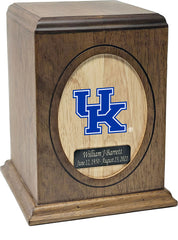 University of Kentucky Wildcats Wooden Memorial Cremation Urn - Divinity Urns