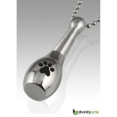 Baseball Bat Pet Cremation Keepsake Pendant -  product_seo_description -  Jewelry -  Divinity Urns.