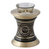 Image of Golden Aura Tealight Cremation Urn -  product_seo_description -  Tealight Urn -  Divinity Urns.