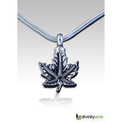 Maple Leaf Pendant -  product_seo_description -  Memorial Ceremony Supplies -  Divinity Urns.