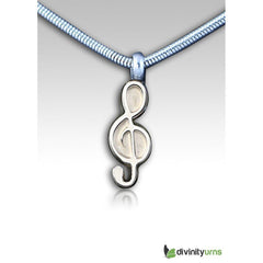 Treble Clef Pendant -  product_seo_description -  Memorial Ceremony Supplies -  Divinity Urns.