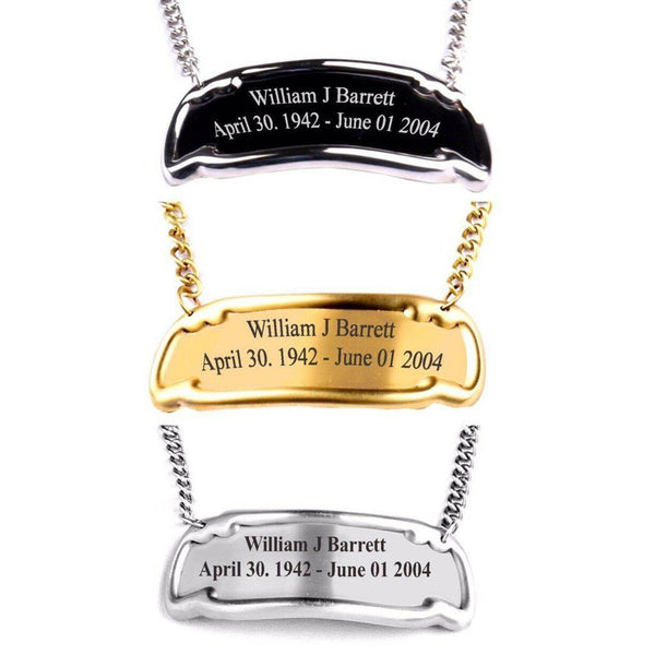 Name Tags with Custom Engraving for Urns, Accessories, Divinity Urns,