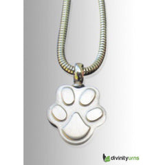 Paw Cremation Keepsake Pendant -  product_seo_description -  Memorial Urns -  Divinity Urns.