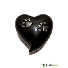 Paw Pet Keepsake Cremation Urn - Gray -  product_seo_description -  Pet Urn -  Divinity Urns.