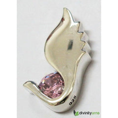 Silver Diamond Wings Jewelry -  product_seo_description -  Memorial Urns -  Divinity Urns.