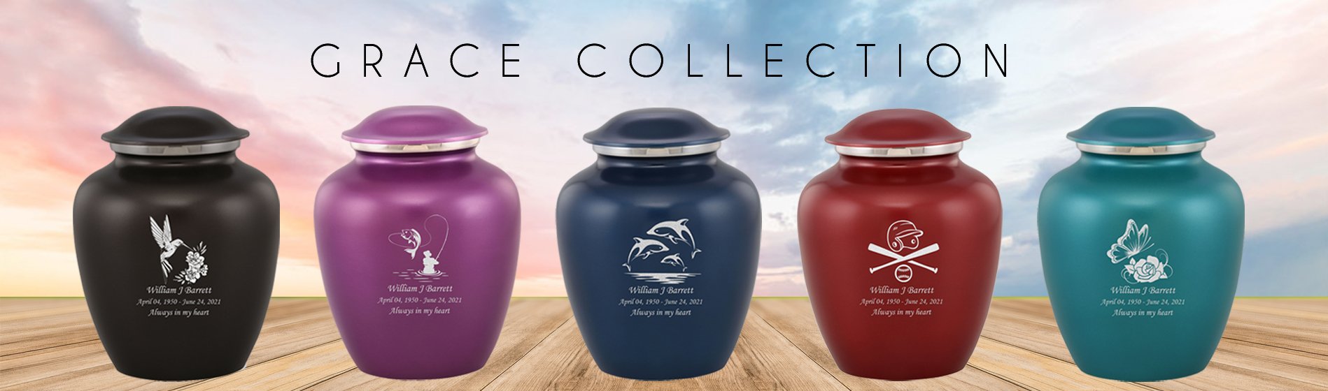 Grace Urns | Grace Cremation and Adult Urn | Grace Urns for Ashes for Humans