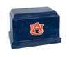 Image of Auburn Tigers Collegiate Football Cremation Urn - Orange