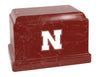 Image of University of Nebraska Cornhuskers Red Memorial Cremation Urn