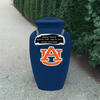 Image of Auburn Tigers Collegiate Football Cremation Urn - Blue