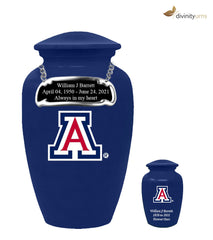 University of Arizona Wildcats Memorial Cremation Urn