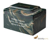 Image of Camouflage Cultured Marble Cremation Urn,  Cultured Marble Urn - Divinity Urns