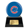 Image of Baseball Cremation Urn with Optional Chicago Cubs Ball Decor and Custom Metal Plaque -  product_seo_description -  Baseball -  Divinity Urns.