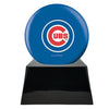 Image of Baseball Cremation Urn with Optional Chicago Cubs Ball Decor and Custom Metal Plaque -  product_seo_description -  Baseball -  Divinity Urns.