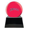 Image of Baseball Cremation Urn with Optional Los Angeles Angels Of Anaheim Ball Decor and Custom Metal Plaque -  product_seo_description -  Baseball -  Divinity Urns.