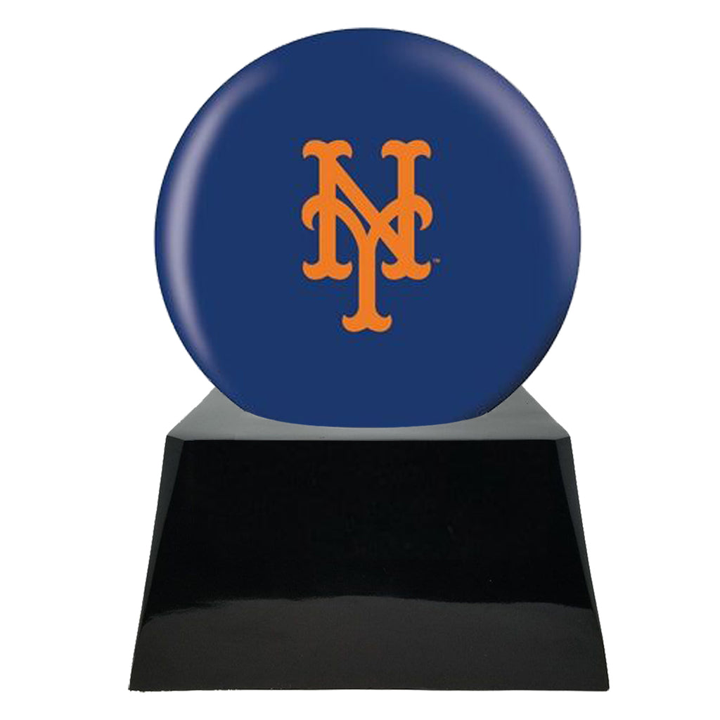 Baseball Cremation Urn with Optional New York Mets Ball Decor and Custom Metal Plaque -  product_seo_description -  Baseball -  Divinity Urns.