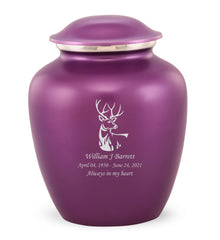 Grace Deer Custom Engraved Adult Cremation Urn for Ashes in Purple,  Grace Urns - Divinity Urns