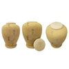 Image of Beige Footprint Biodegradable Sand Urn -  product_seo_description -  Biodegradable Urn -  Divinity Urns.