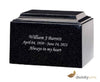 Image of Granite Bombay Cultured Marble Cremation Urn,  Cultured Marble Urn - Divinity Urns