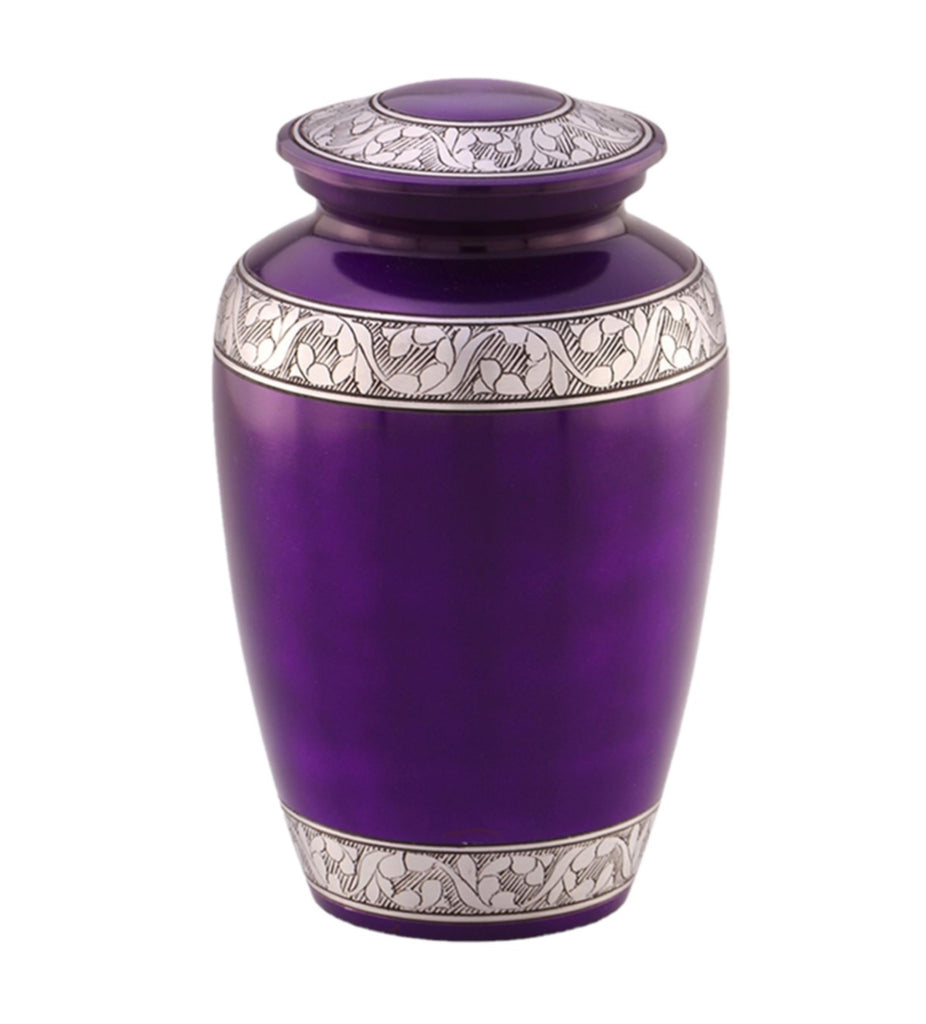 Mulberry Cremation Urn for Ashes -  product_seo_description -  Alloy Urns -  Divinity Urns.