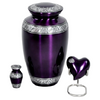 Image of Mulberry Cremation Urn for Ashes -  product_seo_description -  Alloy Urns -  Divinity Urns.
