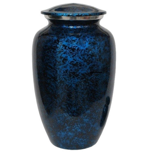 Midnight Blue Cremation Urn