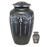 Image of Large Fancy Flourish Alloy Cremation Urn -  product_seo_description -  Alloy Urns -  Divinity Urns.
