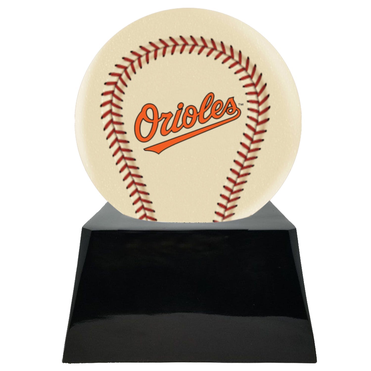 Baltimore Orioles Love Team Personalized Black Design Baseball