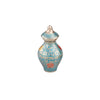 Image of Blue Decorative Butterfly Brass Cremation Urn -  product_seo_description -  Brass Urn -  Divinity Urns.
