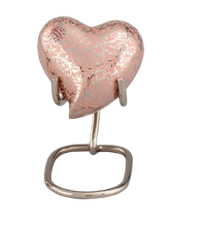 Pink Decorative Butterfly Brass Cremation Urn -  product_seo_description -  Adult Urn -  Divinity Urns.