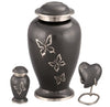 Image of Eternal Butterfly Adult Brass Cremation Urn -  product_seo_description -  Brass Urn -  Divinity Urns.