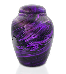 Fiberglass Passionate Purple Adult Cremation Urn -  product_seo_description -  Memorial Urns -  Divinity Urns.