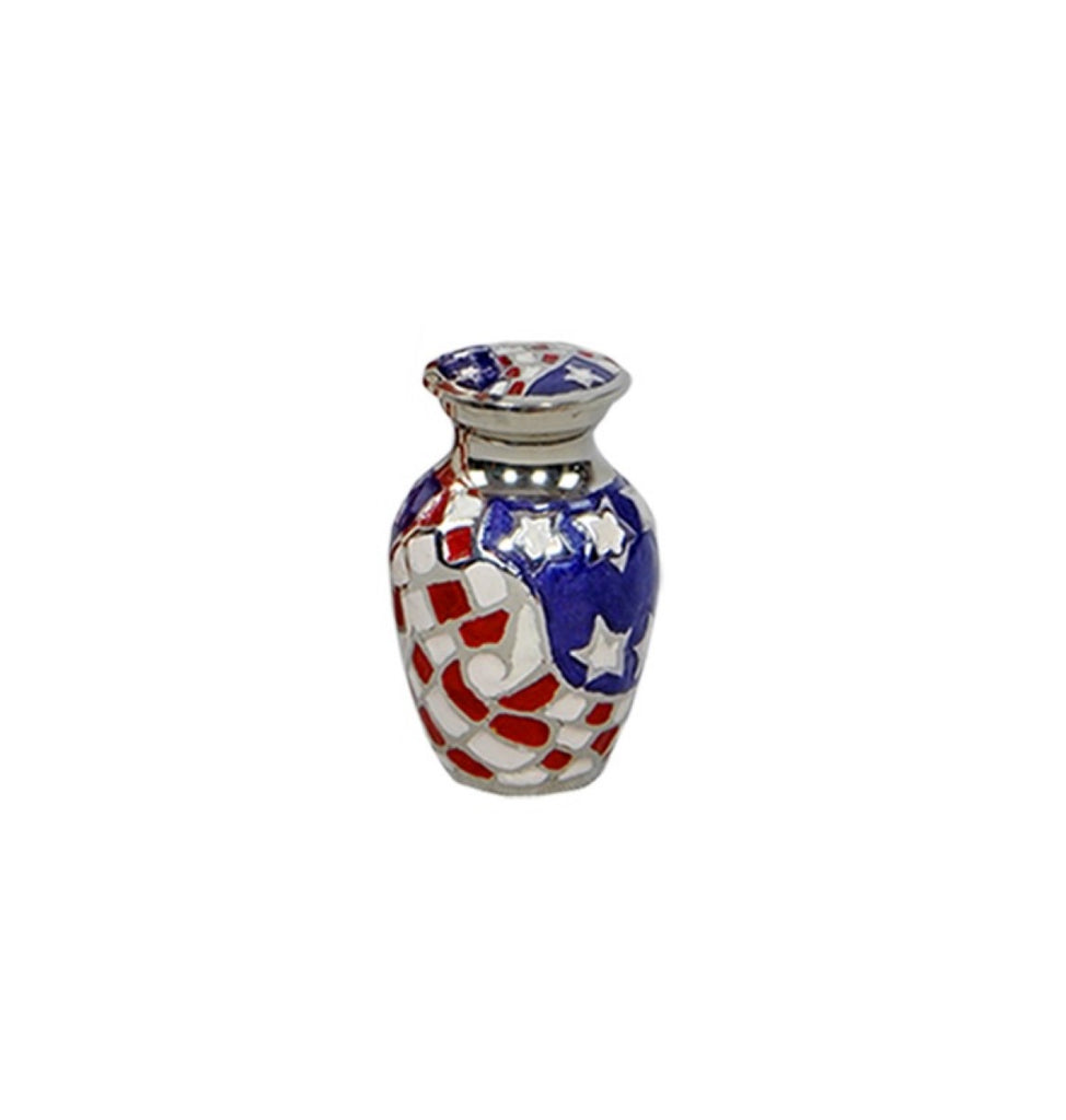 American Flag Military Urn -  product_seo_description -  Military Urn -  Divinity Urns.