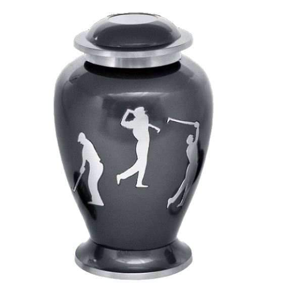 Golf Classic Sports Cremation Urn -  product_seo_description -  Sports Urn -  Divinity Urns.