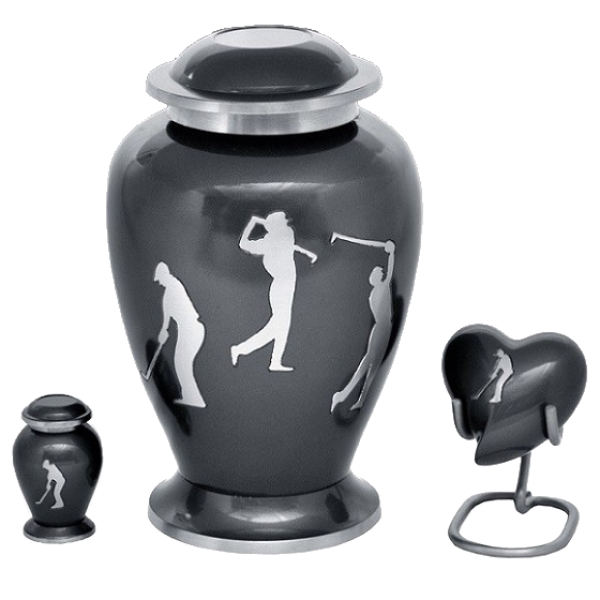 Golf Classic Sports Cremation Urn -  product_seo_description -  Sports Urn -  Divinity Urns.